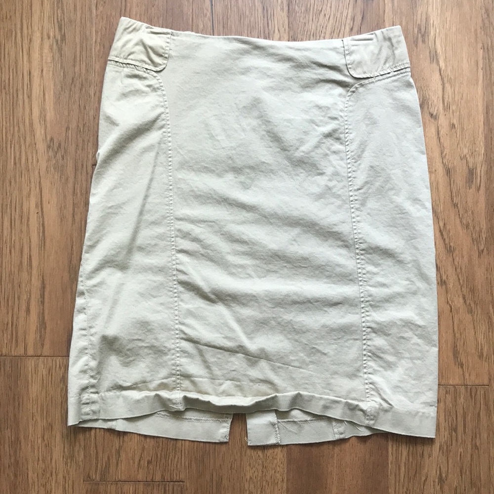 Khaki skirt